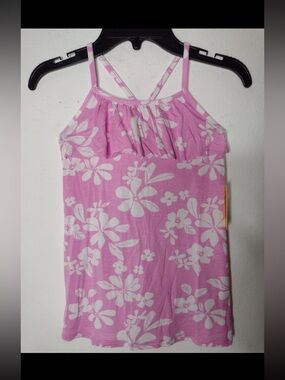 Rumi + Ryder NWT Girl's Pink/White Floral Top